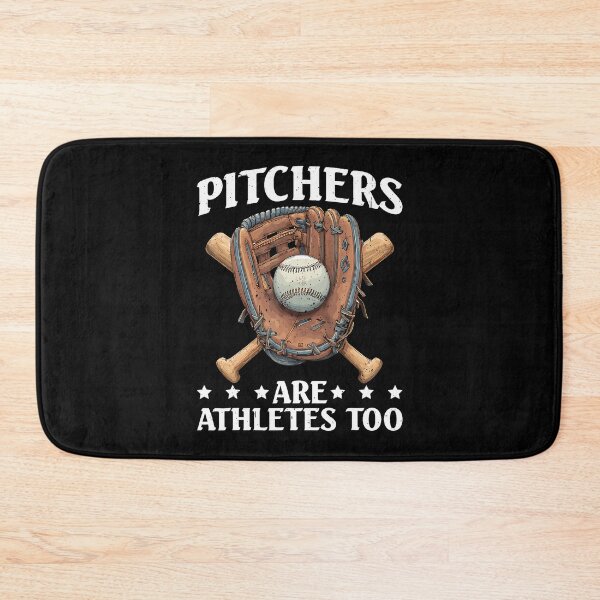 Item preview, Pitchers Are Athletes Too Baseball Player Jokes - designed and sold by JuanitaJulia.