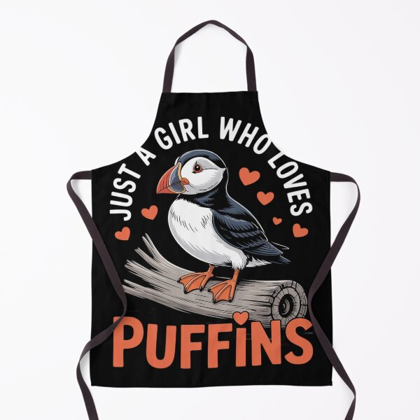 Item preview, Just a Girl Who Loves Puffins Cute Bird Gift Idea designed and sold by Shannon Bosley.