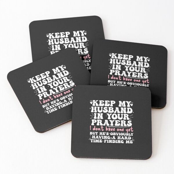 Item preview, Keep My Husband In Prayers Funny Winter Statement designed and sold by Han1986.