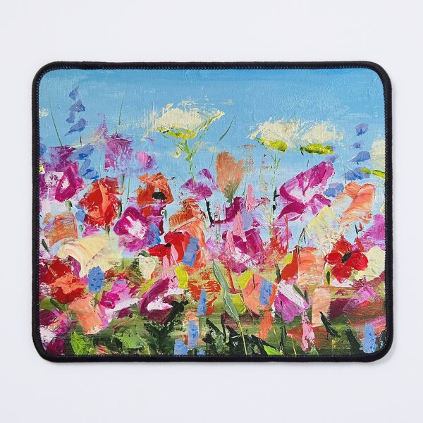 Item preview, Abstract flower bed designed and sold by hoppyart.