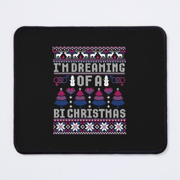 Item preview, Dreaming Of A Bi Christmas Funny Ugly Sweater Pattern designed and sold by Han1986.