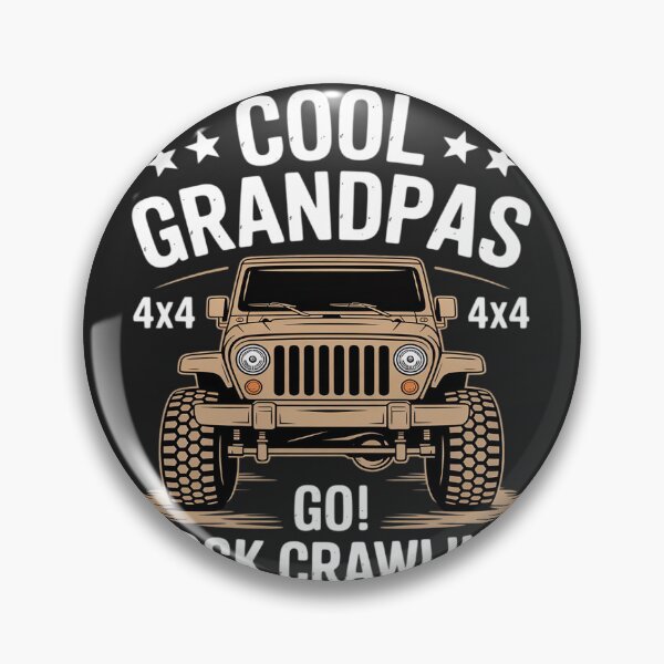 Item preview, Cool Grandpas Go Rock Crawling Offroad RC Big Tires designed and sold by LegendsArt75.