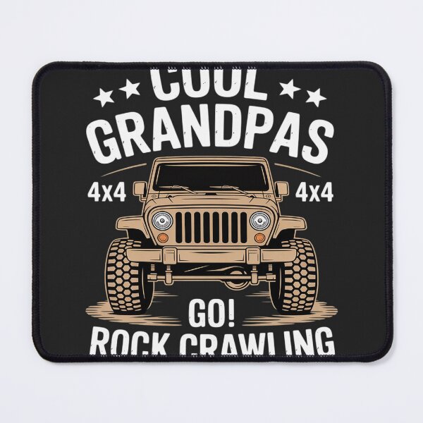 Item preview, Cool Grandpas Go Rock Crawling Offroad RC Big Tires designed and sold by LegendsArt75.