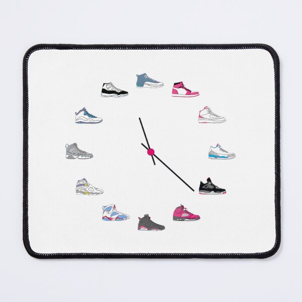 Item preview, Sneaker Collection Clock Graphic By Merch, Limited Edition, Perfect Gift For You And Friends designed and sold by Michael Underwood.
