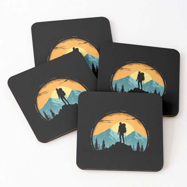 Item preview, Adventure Nature Camping Mountain Hiking Lovers designed and sold by ChelseaEula.