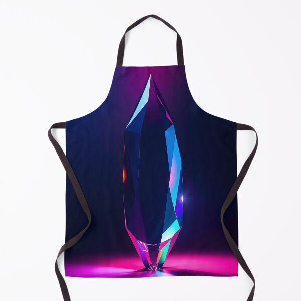 Item preview, Vibrant Standing Crystal – Blue Purple Pink Gemstone Glow designed and sold by EmeraldeaArt.