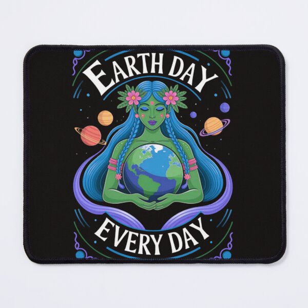 Item preview, Earth Day Every Day Hippie Nature Gaia Greek Goddess Pagan designed and sold by LianaGleason9.