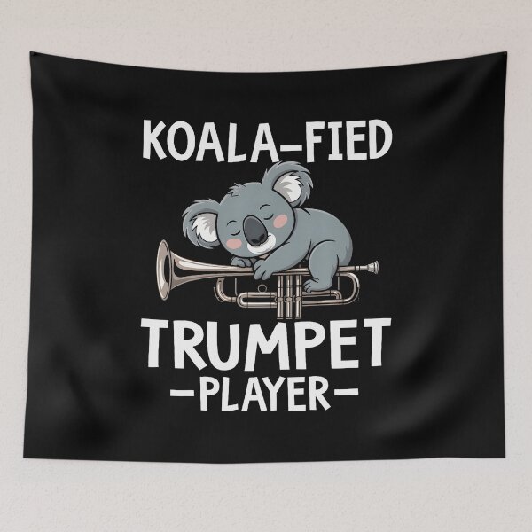 Item preview, Koalafied Trumpet Player - Koala Lover Trumpeter designed and sold by LorraineRita.