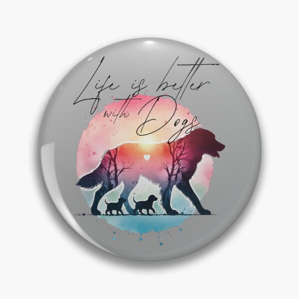 Item preview, Life is Better With Dogs designed and sold by SamsonSigns.