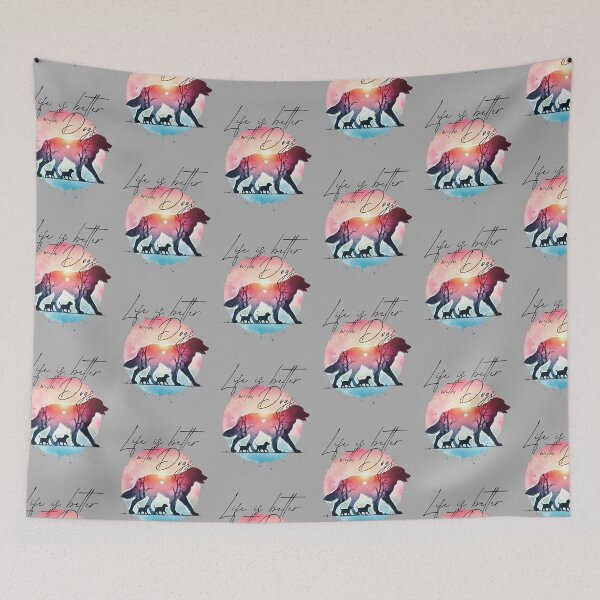 Item preview, Life is Better With Dogs designed and sold by SamsonSigns.