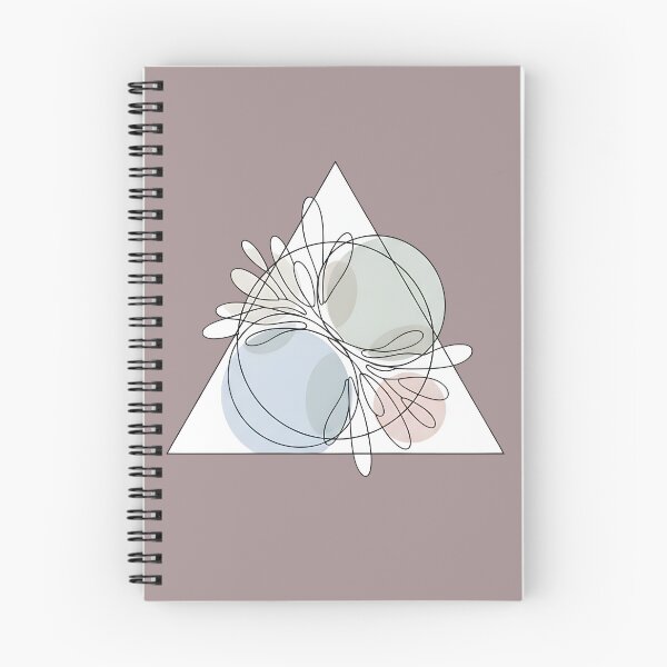 Item preview, Minimalistyczny Trójkąt i Rośliny | Abstrakcyjny Wzór Geometryczny | Line Art Natury | Nowoczesny Design designed and sold by Artadria.
