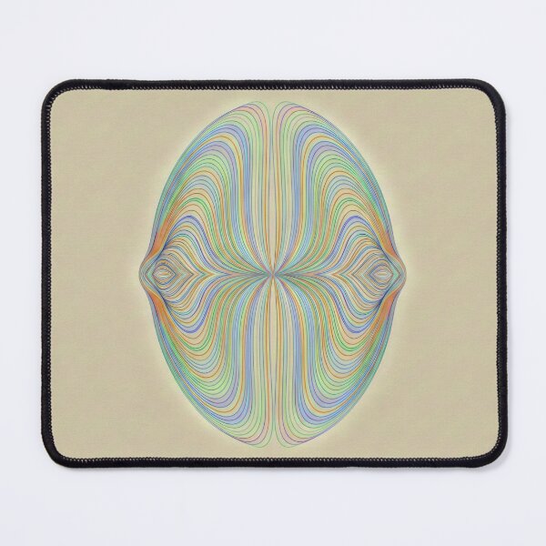 Item preview, ASMR-Inspired Symmetrical Flow Design with Pastel Contours and Soft Geometric Harmony designed and sold by SplashTastic.
