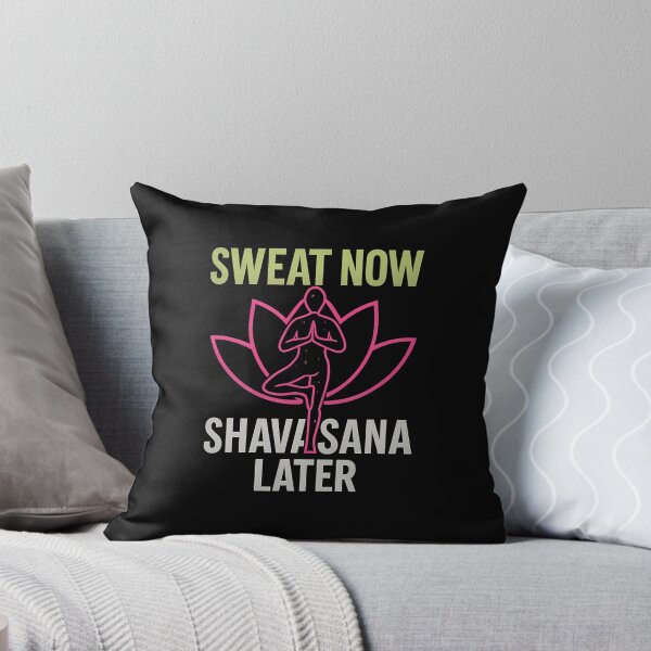 Item preview, t Now Shavasana Later Neon Yoga Lotus designed and sold by LorraineRita.