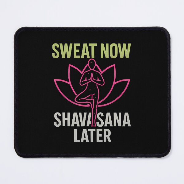 Item preview, t Now Shavasana Later Neon Yoga Lotus designed and sold by LorraineRita.