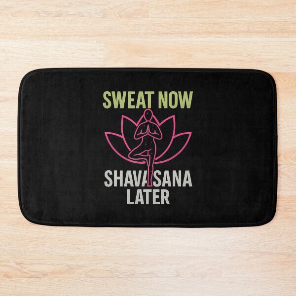 Item preview, t Now Shavasana Later Neon Yoga Lotus designed and sold by LorraineRita.