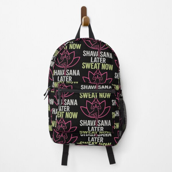 Item preview, t Now Shavasana Later Neon Yoga Lotus designed and sold by LorraineRita.
