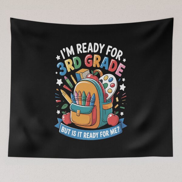 Item preview, I'm Ready For 3rd Grade But Is It Ready For Me designed and sold by KonopikaaArt.