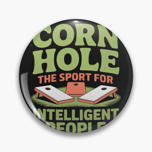 Item preview, Corn Hole the Sport for Intelligent People Funny designed and sold by LegendsArt75.