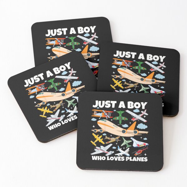 Item preview, Funny Just A Boy Who Loves Planes Airplane Aircraft Lovers designed and sold by ChelseaEula.