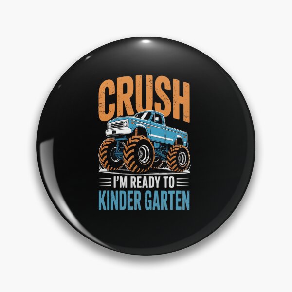Item preview, I'm Ready to Crush Kindergarten Monster Truck designed and sold by KonopikaaArt.