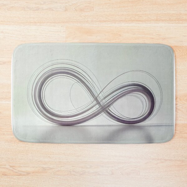 Item preview, ASMR Infinity Loop Design with Translucent Purple Lines and Soft Flow Motion designed and sold by SplashTastic.