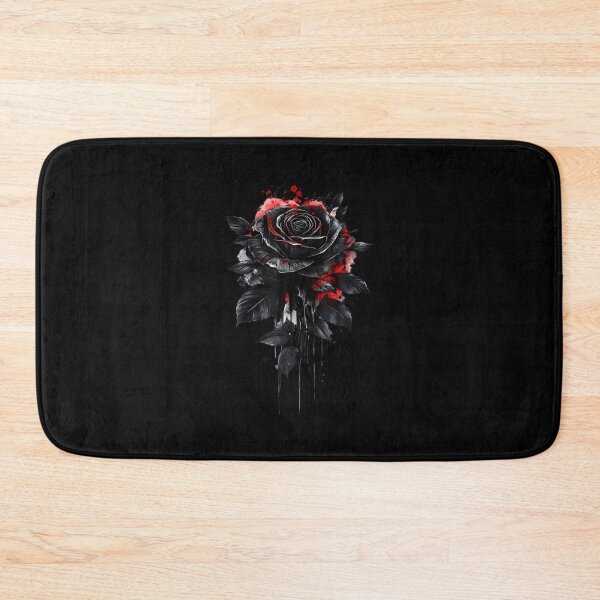 Item preview, Black Rose Flower Botanist Garden Flower Rose designed and sold by LorraineRita.