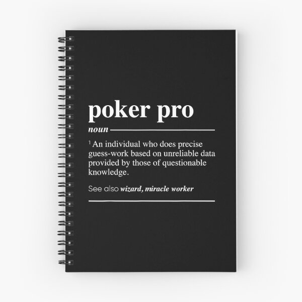 Item preview, Poker Pro Definition Funny Noun designed and sold by MarianMartha.