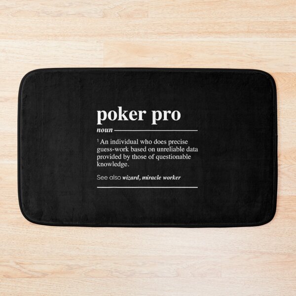 Item preview, Poker Pro Definition Funny Noun designed and sold by MarianMartha.