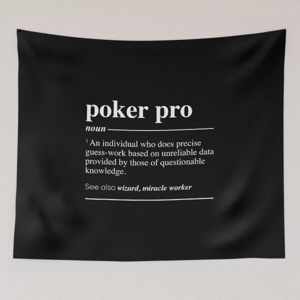 Item preview, Poker Pro Definition Funny Noun designed and sold by MarianMartha.