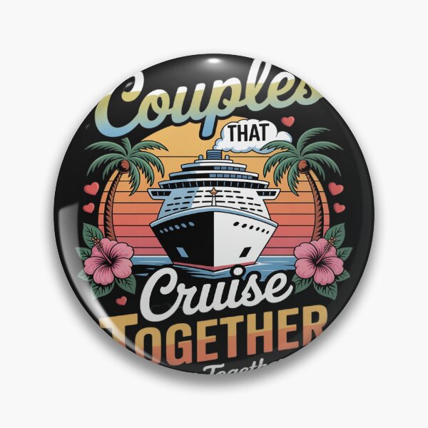 Item preview, Couples That Cruise Together Romantic Ocean Travel designed and sold by LegendsArt75.