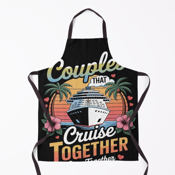Item preview, Couples That Cruise Together Romantic Ocean Travel designed and sold by LegendsArt75.