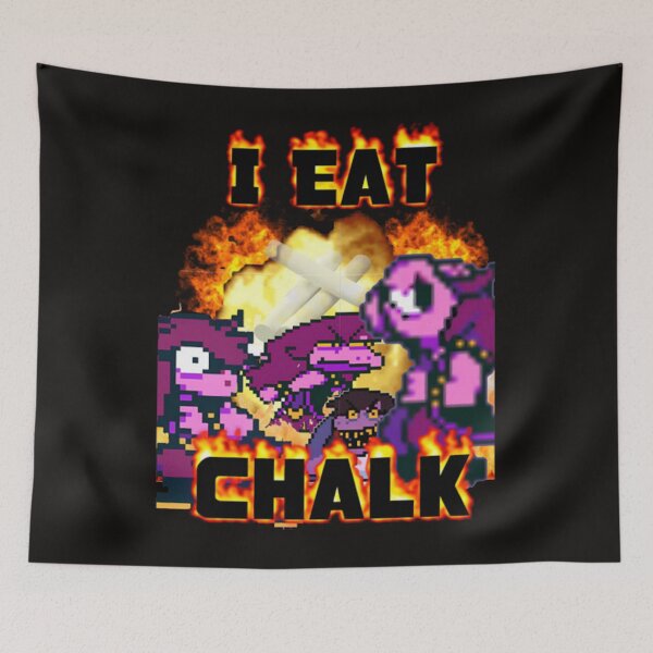 Item preview, I Eat Chalk Susie Deltarunes  designed and sold by LianaGleason9.
