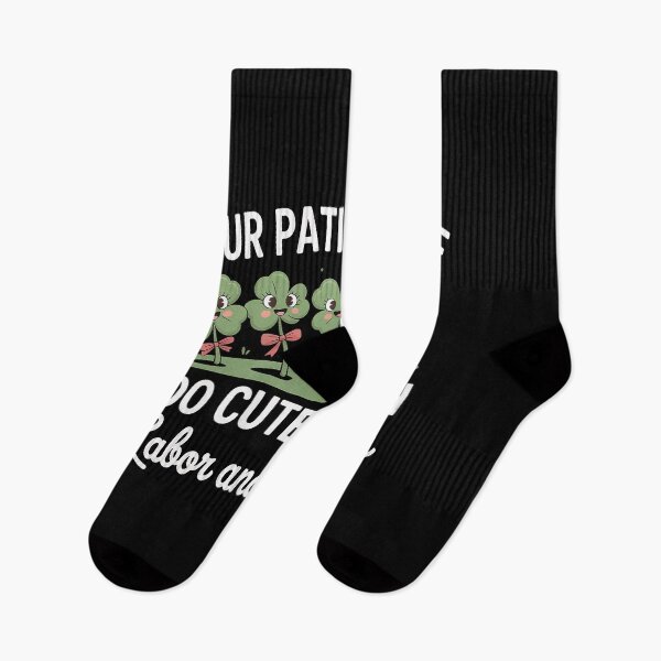Item preview, Our Patients Are Too Cute To Pinch L&d Nurse St Patricks Day designed and sold by KonopikaaArt.