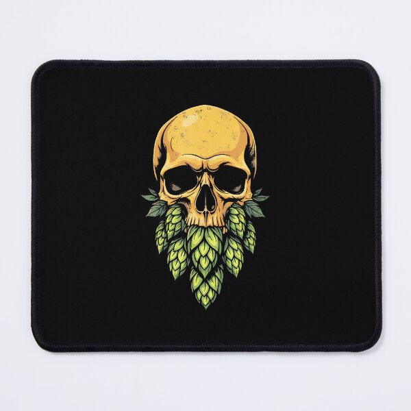 Item preview, Hop Bearded Skull Brewer Funny Craft Beer Drinking Ipa Lover designed and sold by LavetaCatherine.