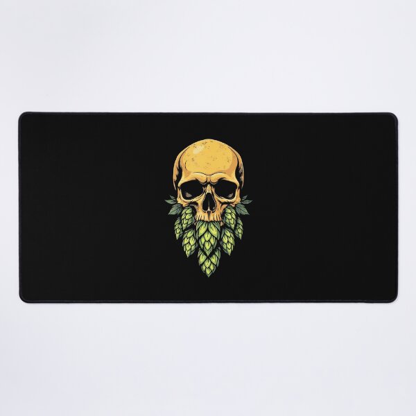 Item preview, Hop Bearded Skull Brewer Funny Craft Beer Drinking Ipa Lover designed and sold by LavetaCatherine.