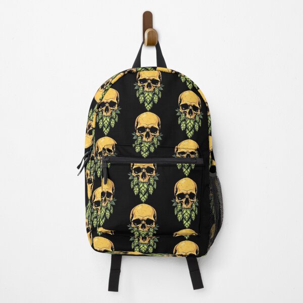 Item preview, Hop Bearded Skull Brewer Funny Craft Beer Drinking Ipa Lover designed and sold by LavetaCatherine.