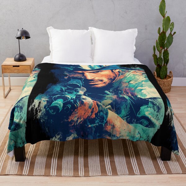 Item preview, Artistic paint splash portrait of modern tactical soldier designed and sold by Piotrek0001.