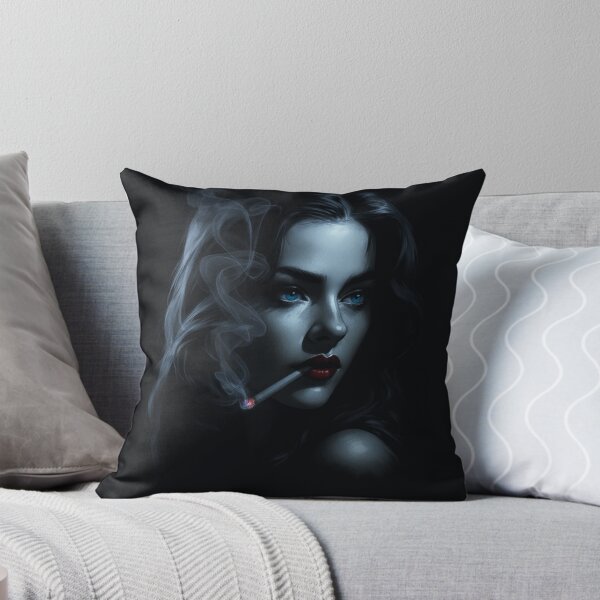 Item preview, After Midnight – Noir Smoke & Blue Eyes designed and sold by Sanctum Icons.