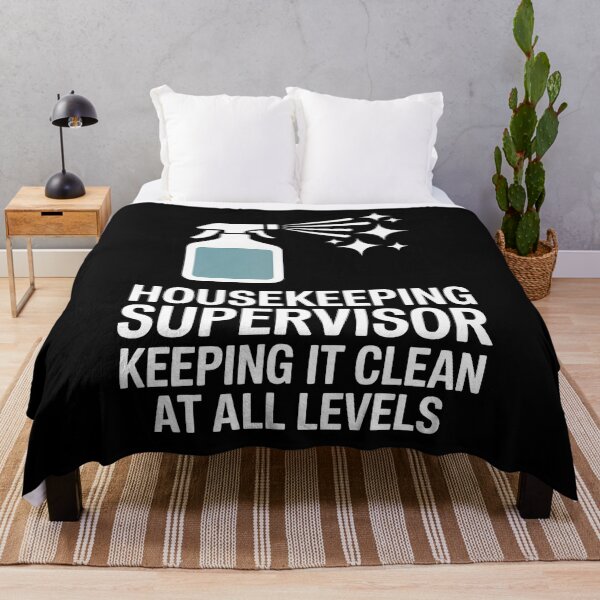 Item preview, Housekeeping Supervisor Keeping It Clean At All Levels designed and sold by FlorenceNorma.