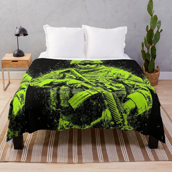 Item preview, Night vision style green grunge tactical soldier art designed and sold by Piotrek0001.