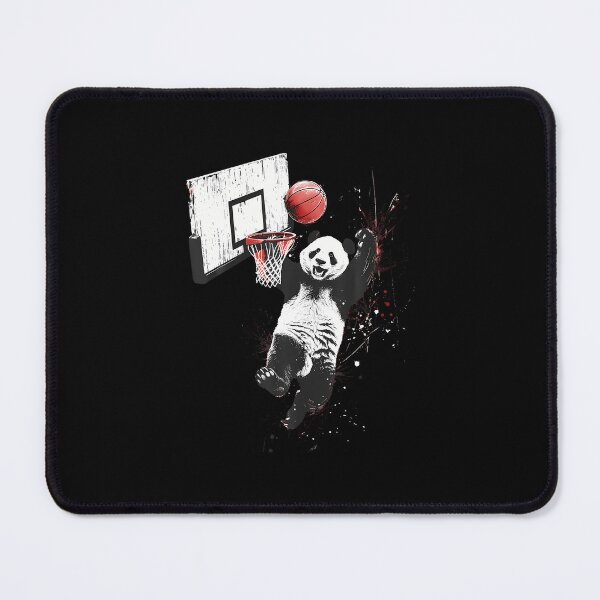 Item preview, Basketball Panda Bear Slam Dunk Artwork Basketball Player designed and sold by LavetaCatherine.