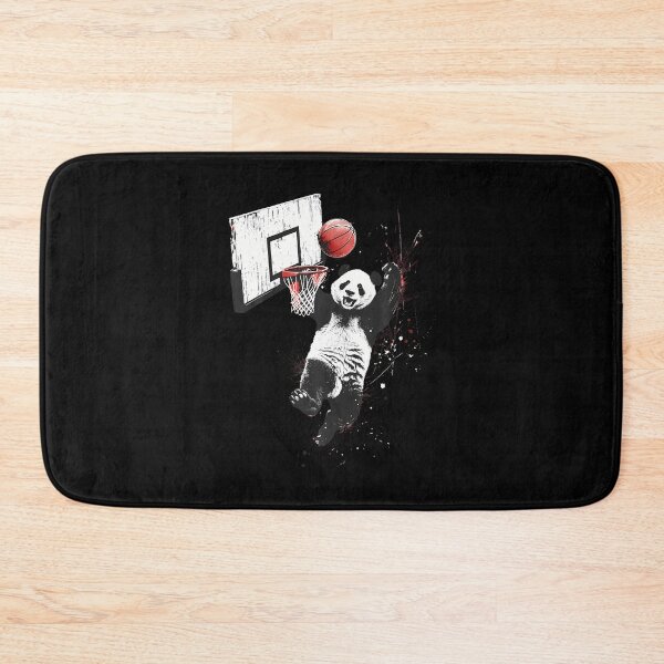Item preview, Basketball Panda Bear Slam Dunk Artwork Basketball Player designed and sold by LavetaCatherine.