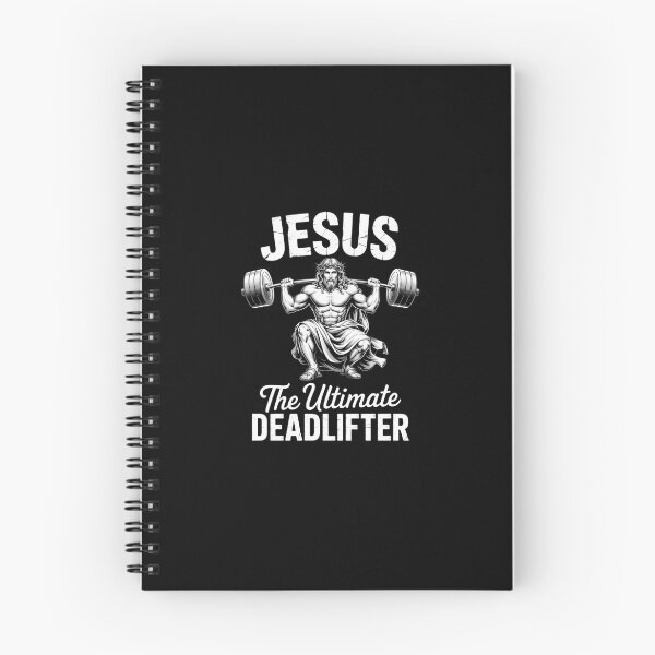 Item preview, Jesus Deadlifter Funny Christian Workout Gym designed and sold by bongsentrang.