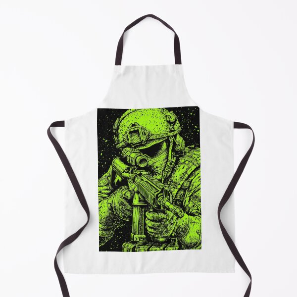 Item preview, Orange  military operator portrait - His Ready! designed and sold by Piotrek0001.