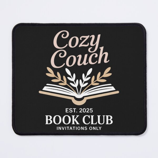Item preview, cozy couch book club designed and sold by LegendsArt75.
