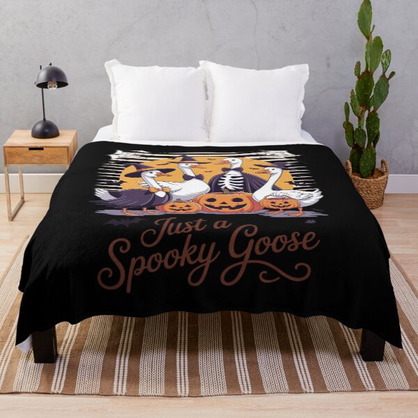 Item preview, Just a Spooky Goose Silly Goose Ghosts Halloween designed and sold by Rotasiin.