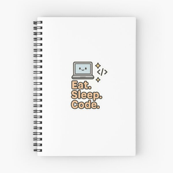 Item preview, Eat. Sleep. Code. - Cute Programmer designed and sold by Kodessh.