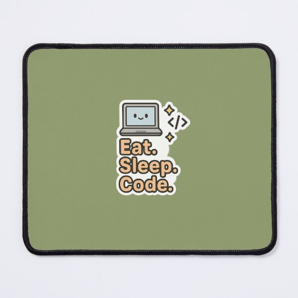 Item preview, Eat. Sleep. Code. - Cute Programmer designed and sold by Kodessh.