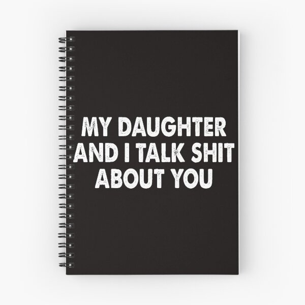 Item preview, My Daughter And I Talk Funny Bold Winter Quote designed and sold by torildorxop.