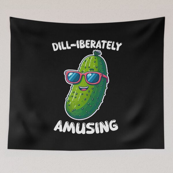 Item preview, Dill-Iberately Amusing Pickle Sunglasses Funny designed and sold by LavetaCatherine.